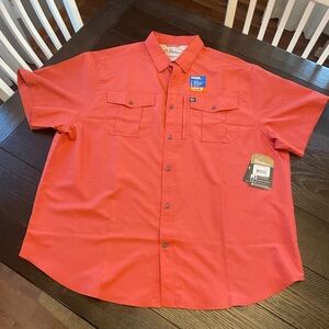 Men’s American outdoorsman XXL short sleeve shirt, NWT